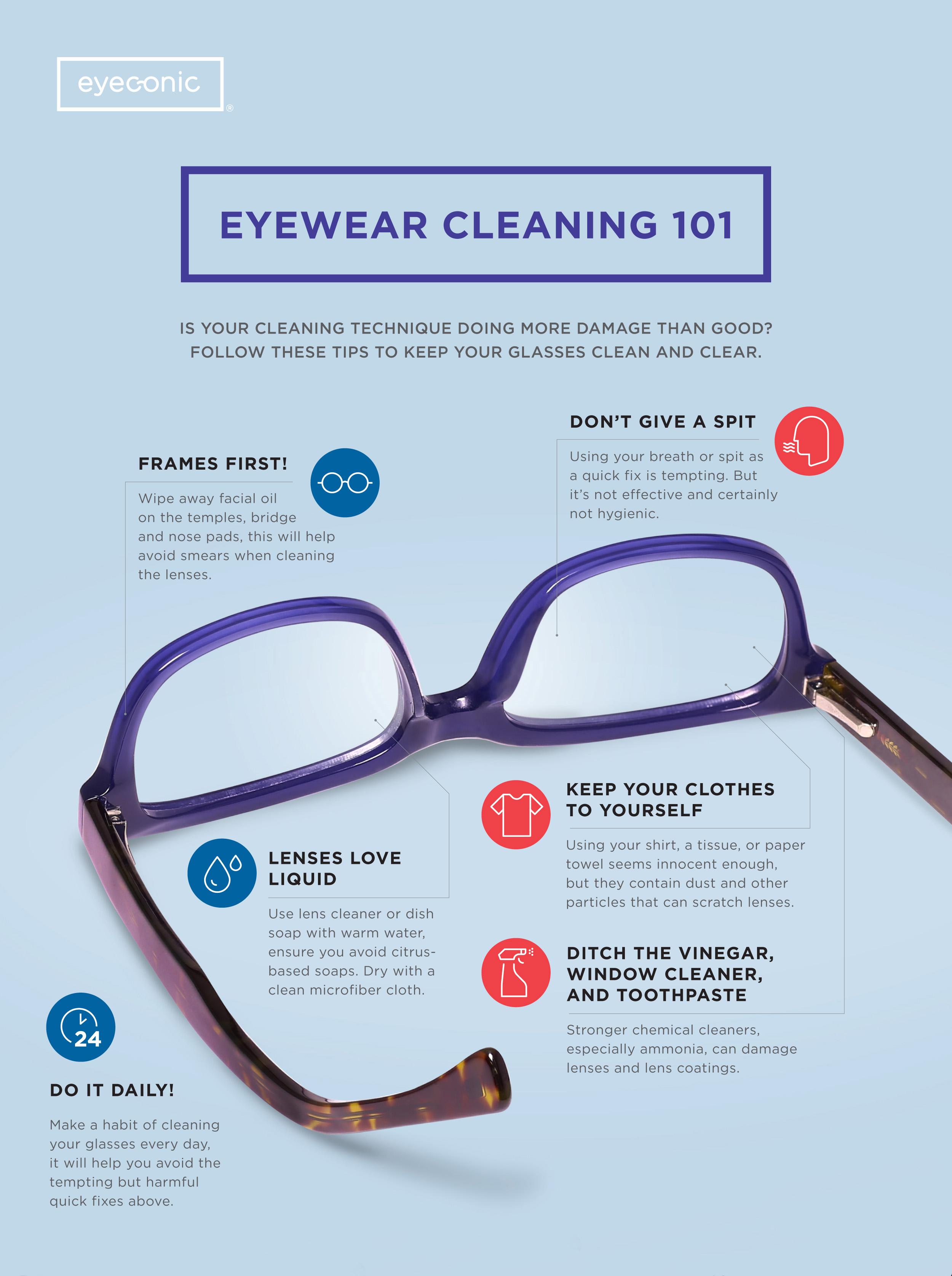 Eyewear cleaning 101