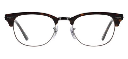 Black rockabilly ray-ban glasses