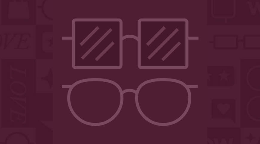 customers favorite banner features two pieces of eyewear