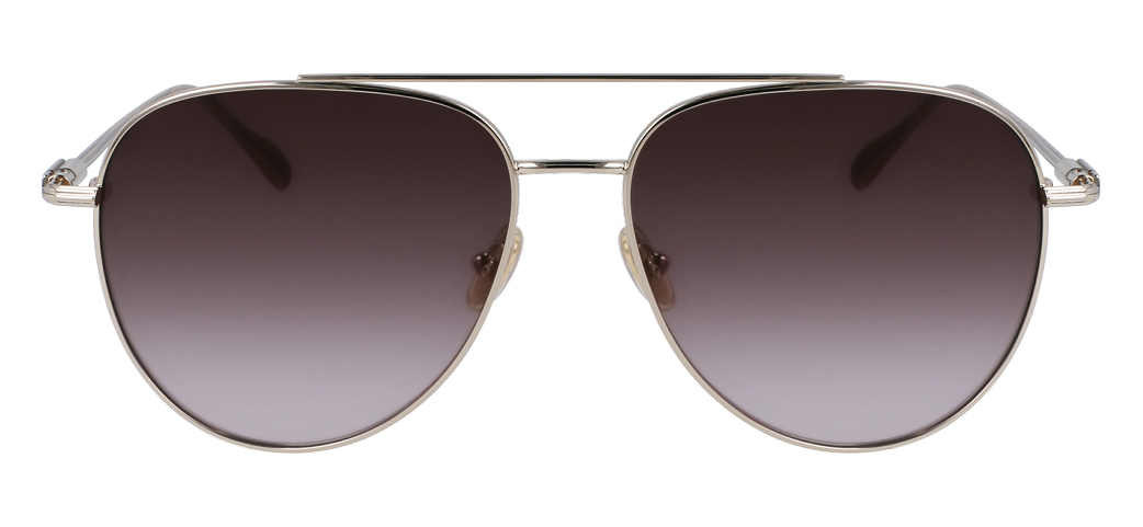 metal ferragamo aviators