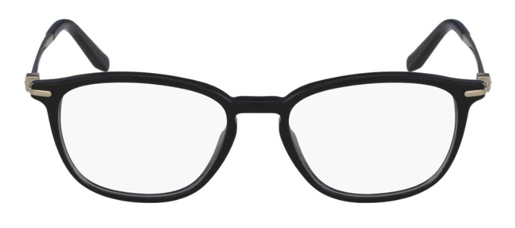 Salvatore Browline Prescription Glasses - Black, Men's Eyeglasses