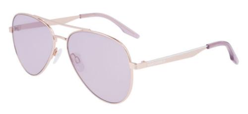 Sleek pink gold frames