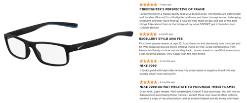 Nike 7090 glasses