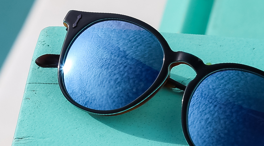 Arctic Blue Design Anti-Glare Mirror Sport Mens Womens Sunglasses 100%UV400 ab10 