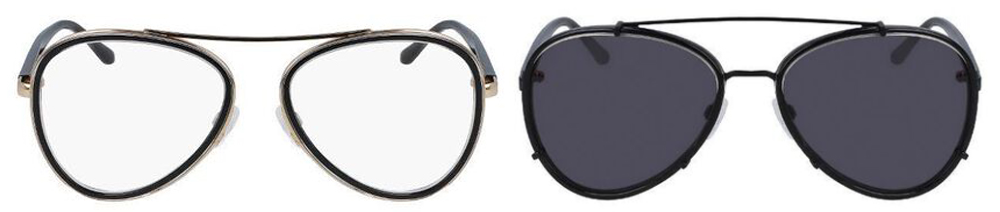 Donna Karan DO5006 glasses and Donna Karan DO500S sunglasses