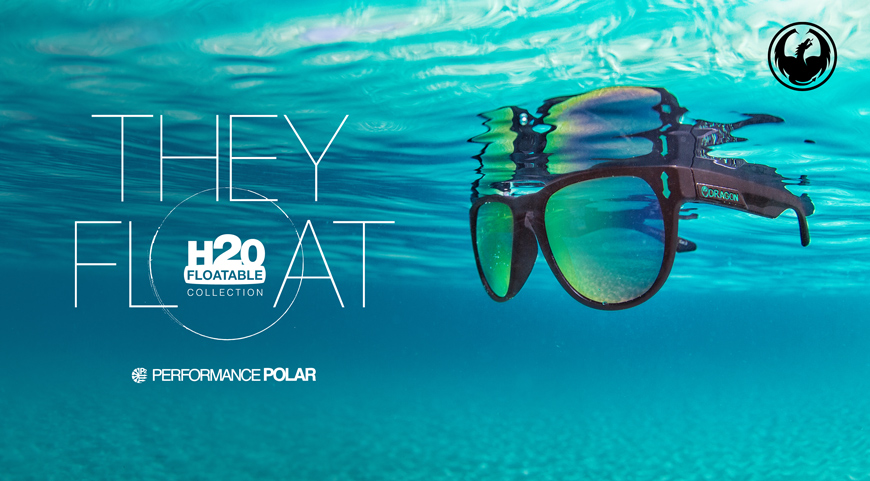 Dragon h2o sales floatable sunglasses