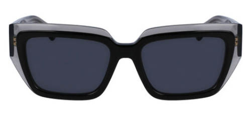 Black and gray ferragamo glasses