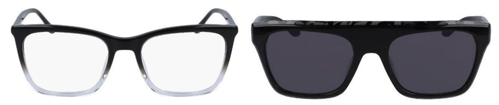 Donna Karan DO5001 glasses and Donna Karan DO502S sunglasses