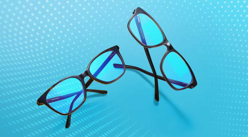 Non-RX Blue Light Glasses from Eyeconic: Reduce Exposure to Blue Light