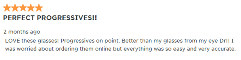 5 star Bebe glasses review