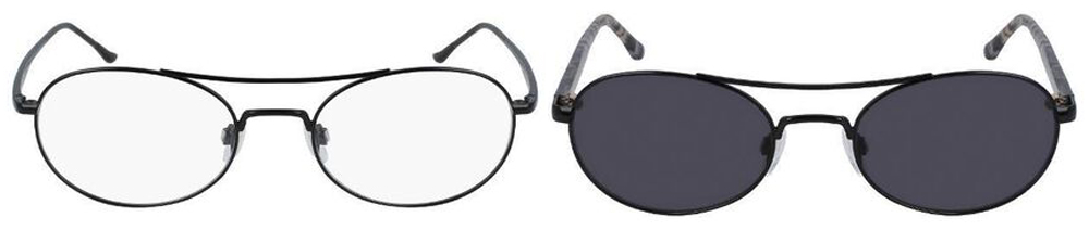 Donna Karan DO1001 glasses and Donna Karan DO300S sunglasses