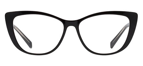 black smart staples glasses